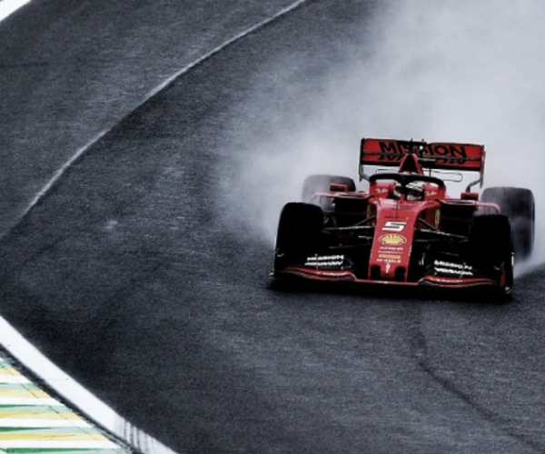 No TL 2 molhado do GP do Brasil, Ferrari brilha e Toro Rosso tem problemas