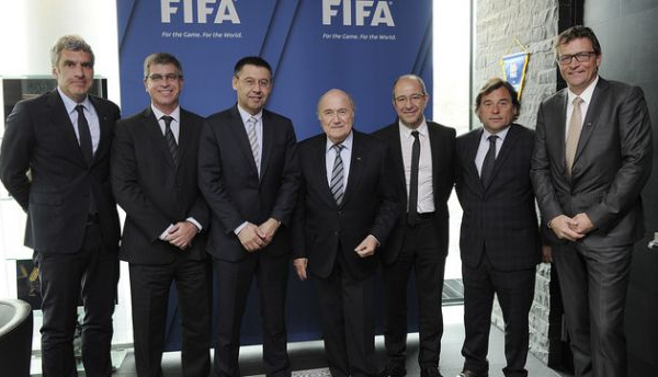Encuentro entre la FIFA y el Barça