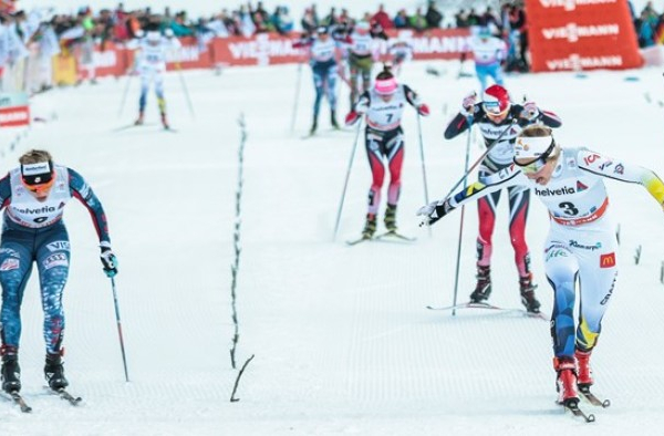 Tour de Ski, terza tappa - Skiathlon: Stina Nilsson si impone al femminile, sfortunata Oestberg