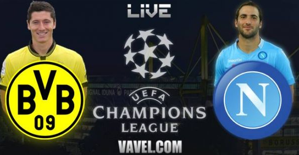 Live Borussia Dortmund - SSC Naples, le match en direct