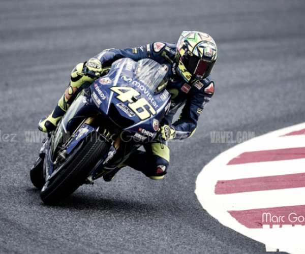 MotoGP - Rossi: "Abbiamo un buon passo, fondamentale la scelta della gomma"
