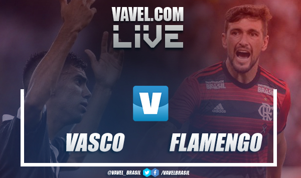 Resultado de Vasco x Flamengo pela partida de ida da final do Campeonato Carioca (0-2)