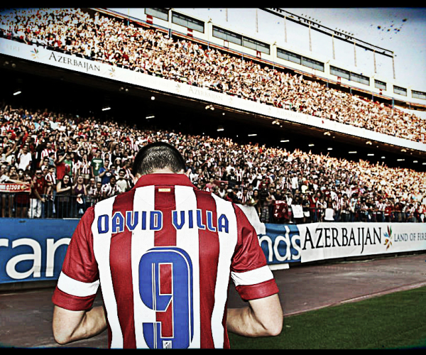 David Villa à l'Atlético Madrid