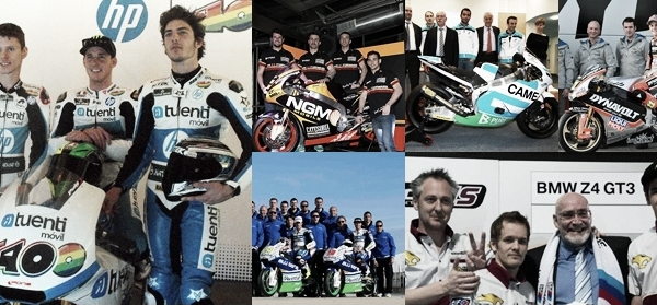 Los equipos del Mundial de Moto2 2013