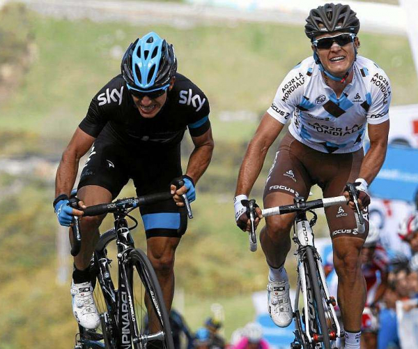 Betancur y Urán en el top cinco de la decimocuarta etapa del Giro