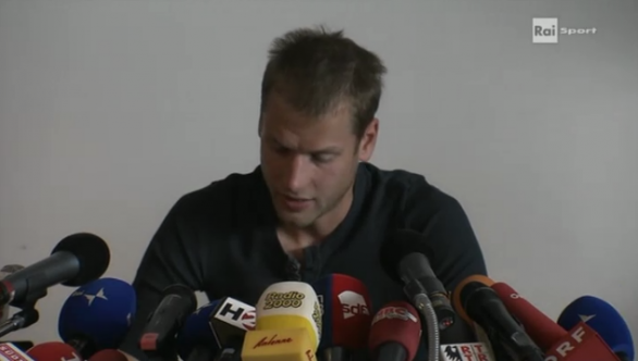 Schwazer in conferenza stampa: "Mi sono distrutto da solo"