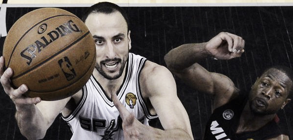 Finales NBA: Ginóbili vuelve a ser y los Spurs viajan con ventaja a Miami