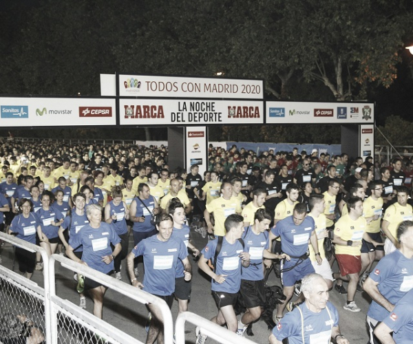 La Noche del Deporte unió a miles de personas por Madrid 2020