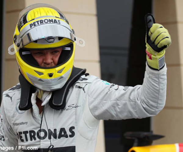 F1 / Bahreïn : Pole surprise de Rosberg devant Vettel