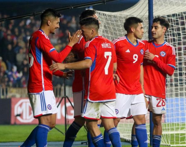 Goles y resumen del Chile 5-0 República Dominicana en Partido Amistoso 2023