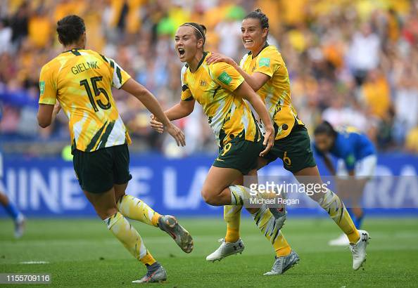 Women’s World Cup: Australia 3-2 Brazil