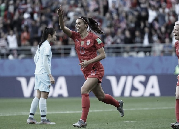 Gols e melhores momentos Estados Unidos 3x0 Chile pela Copa do Mundo Feminina