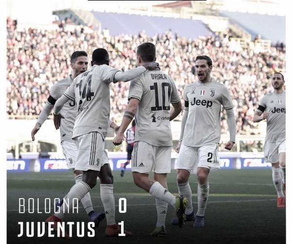 Serie A- La Juventus non brilla ma vince, Dybala giustizia un buon Bologna (0-1)