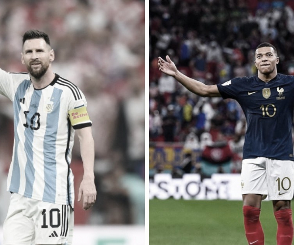 Messi x Mbappé: final da Copa coloca gerações de craques do futebol mundial frente a frente 