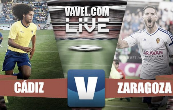 Resumen Cádiz CF 3-0 Real Zaragoza en Segunda División 2016