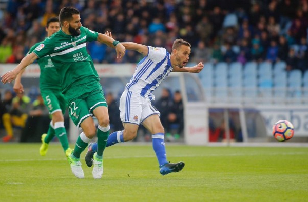 Liga: la Real Sociedad non vince più, solo 1-1 con il Leganès