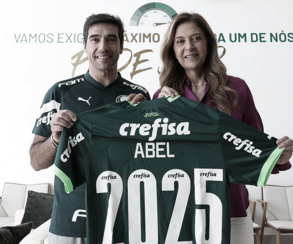 Abel Ferreira renova contrato com o Palmeiras até 2025 e destaca: "Um clube com visão, presente e futuro"