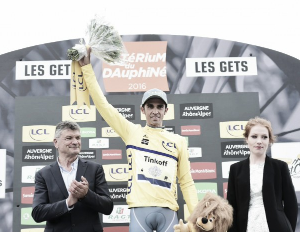 Giro del Delfinato, Contador vince il cronoprologo davanti a Porte e Froome