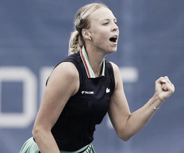 Kontaveit atropela Gorgodze na primeira rodada do WTA 250 de Praga