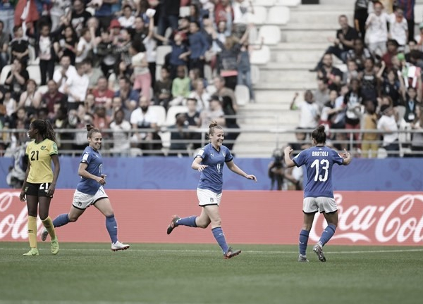 Gols e melhores momentos Jamaica 0x5 Itália pela Copa do Mundo de Futebol Feminino
