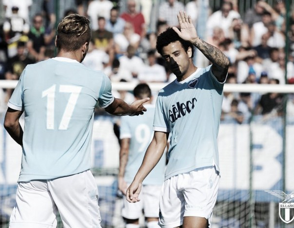 Lazio, è 3-0 contro la Triestina: Milinkovic infortunato, esordio per Lucas Leiva