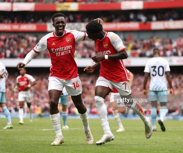 Arsenal 2-1 Nottingham Forest: Gunners survive late Forest pressure