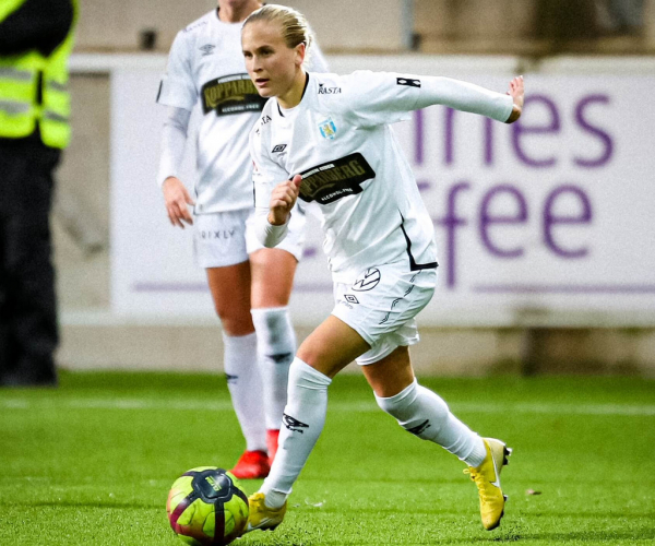 “Manchester City will be an exciting challenge for us” - Göteborgs FC player Filippa Curmark talks UWCL first leg of round 32