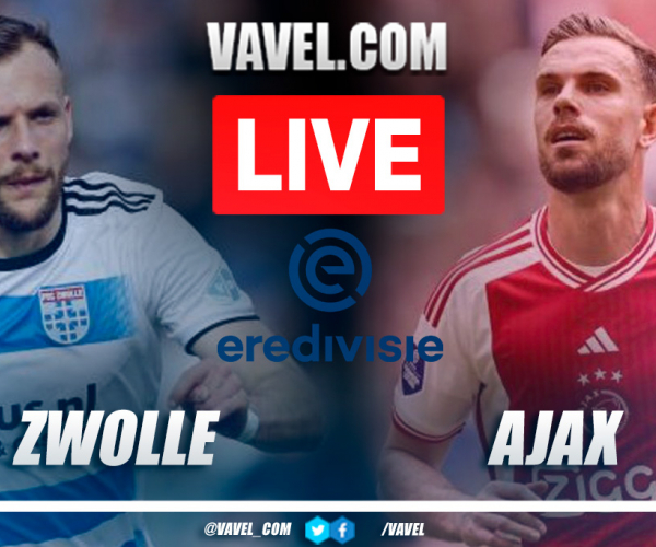 Highlights and goals of Zwolle 1-3 Ajax in Eredivisie