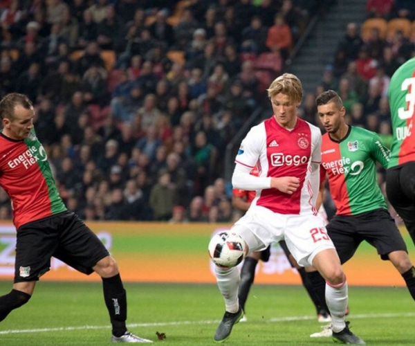 Highlights: Ajax 2-2 NEC Nijmegen in 2024 Eredivisie