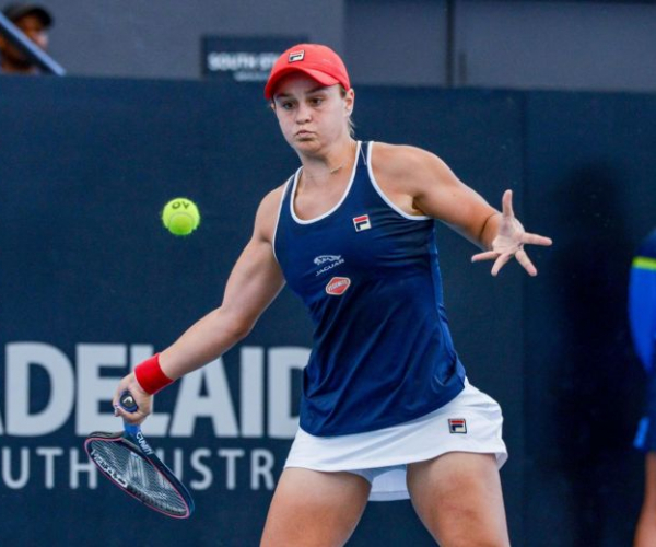 WTA Adelaide Day 2 wrapup: Barty escapes, Halep wins as first round wraps up, second round gets underway