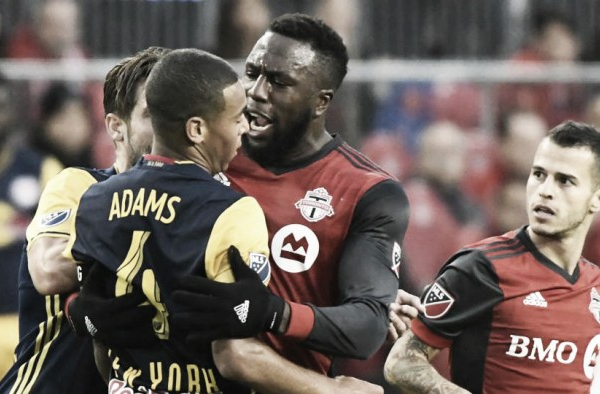 Toronto FC advance after a fiery encounter with New York Red Bulls