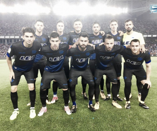 El Alavés pierde su primer partido de pretemporada ante el Trabzonspor