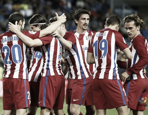 Liga: l'Atletico passa con il Malaga e vede la Champions (2-0)