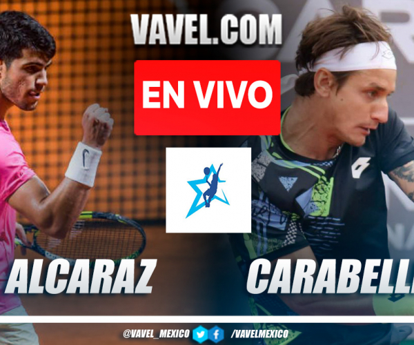 Resumen y puntos del Alcaraz 2-0 Carabelli en ATP Buenos Aires