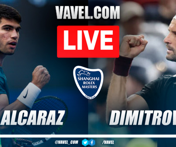 Highlights and points of Alcaraz 1-2 Dimitrov at Shanghai Masters 1000