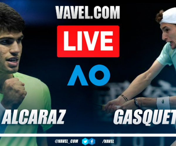 Highlights and points of Alcaraz 3-0 Gasquet at Australian Open