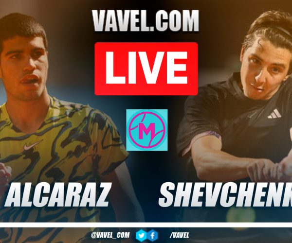 Carlos Alcaraz vs Aleksandr Shevchenko LIVE: Score Updates, Stream Info and How to Watch Masters 1000 of Madrid Match