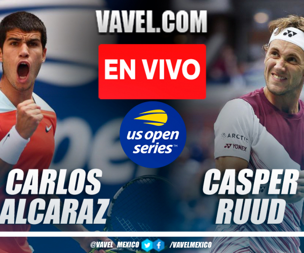 Resumen y mejores momentos del Carlos Alcaraz 3-1 Casper Ruud en Final US Open