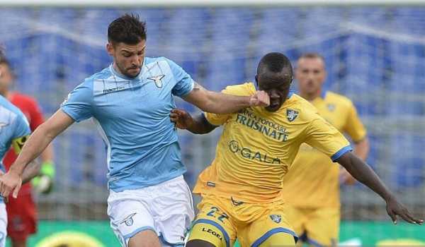 Frosinone-Lazio terminata in Serie A 2015/16 (0-0)