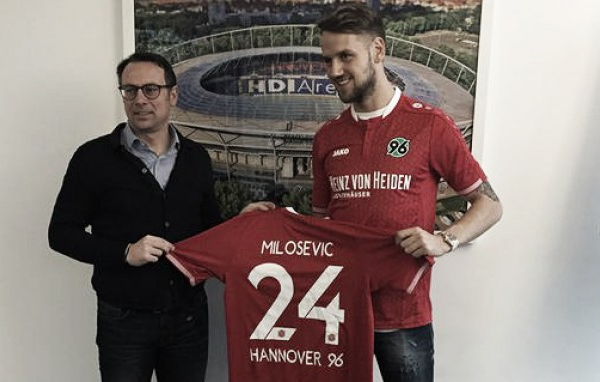 Zagueiro Alexander Milosevic chega por empréstimo ao Hannover até o final da temporada