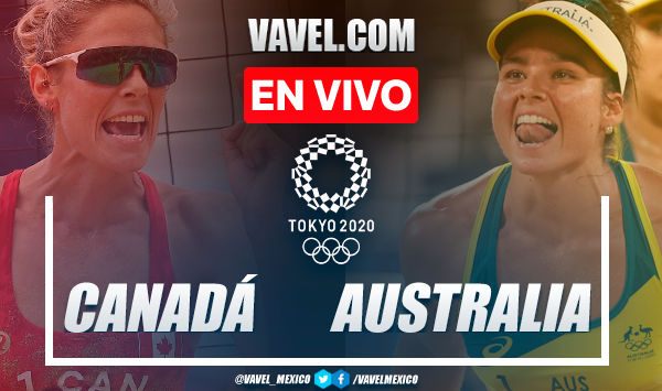 Resumen: Canadá 1-2 Australia en Cuartos de Final de Voleibol de Playa Femenil por Juegos Olímpicos 2020