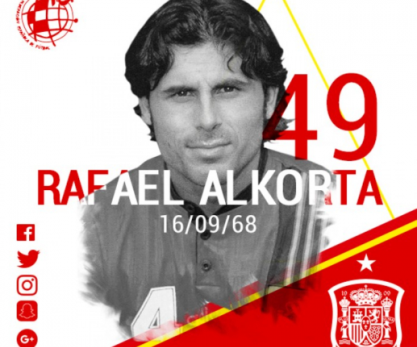 Cumple años el histórico Rafael Alkorta, exjugador del Athletic, Real Madrid y la Selección española