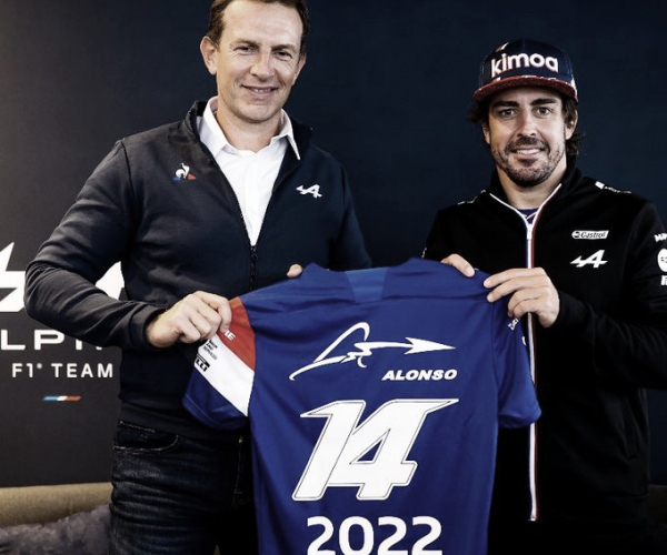 Fernando Alonso renueva con Alpine hasta finales de 2022
