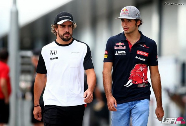 F1, Alonso: "Sainz miglior esordiente"