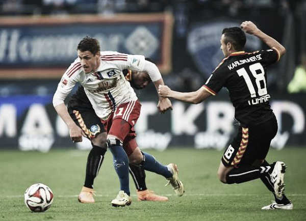 L'Amburgo stecca l'andata del playout: solo 1-1 contro il Karlsruher