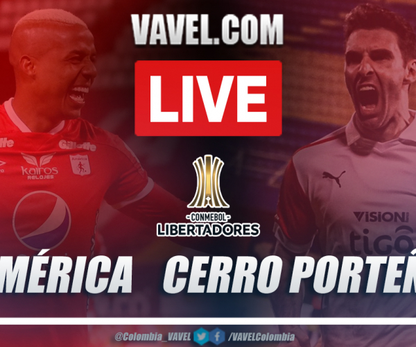 Resumen América vs Cerro Porteño (0-2) en la fecha 1 del grupo H por Copa Libertadores 2021