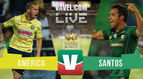 Resultado América - Santos en Campeón de Campeones 2015 (0-1)