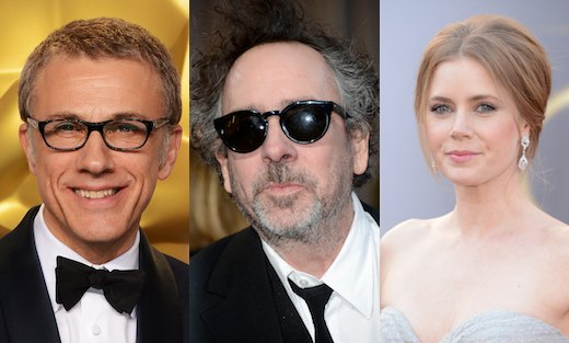Christoph Waltz y Amy Adams trabajarán a las órdenes de Tim Burton en 'Big Eyes'