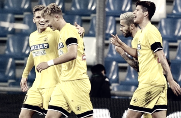 Udinese - Contro il Sassuolo la partita non c'è stata, ma ha vinto la più cinica