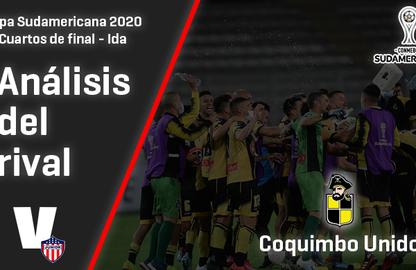Junior, análisis del rival: Coquimbo
Unido (Cuartos de final, Sudamericana 2020) 